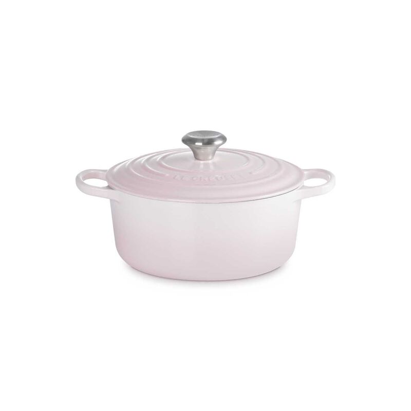 Le Creuset Sig Rd Cass/Oven 24 Shell Pink image number 0